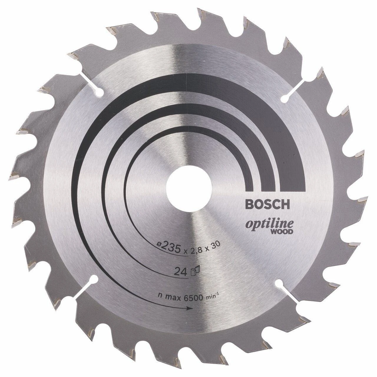 Bosch Disk.pjūkl.diskas 235x30mm Optiline Wood