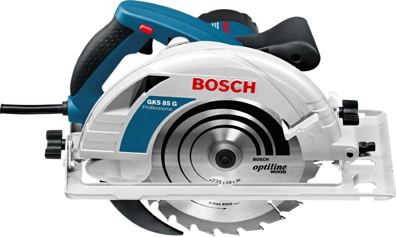Diskinis pjūkas Bosch GKS 85 G su lagaminu