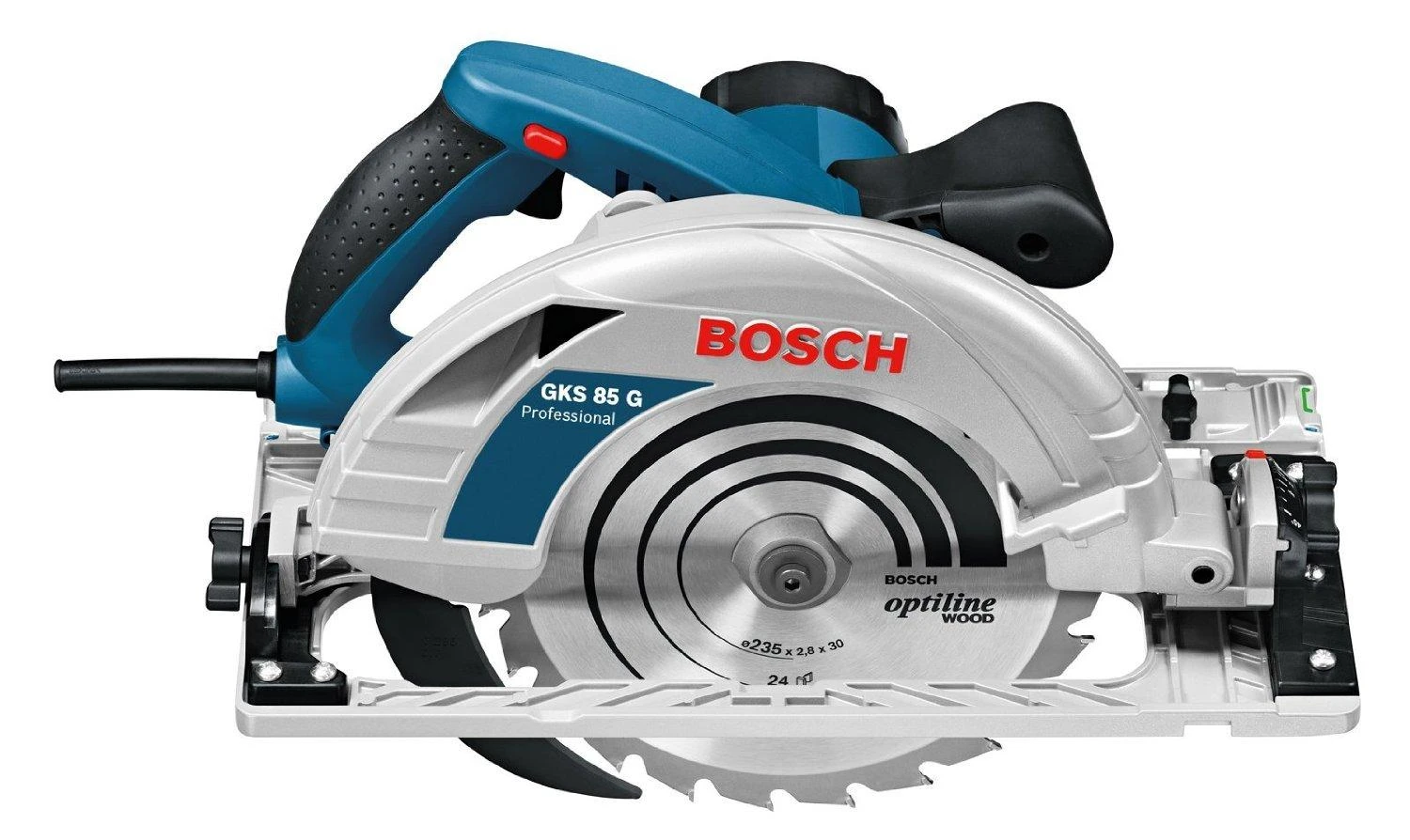 Diskinis pjūkas Bosch GKS 85 G su lagaminu