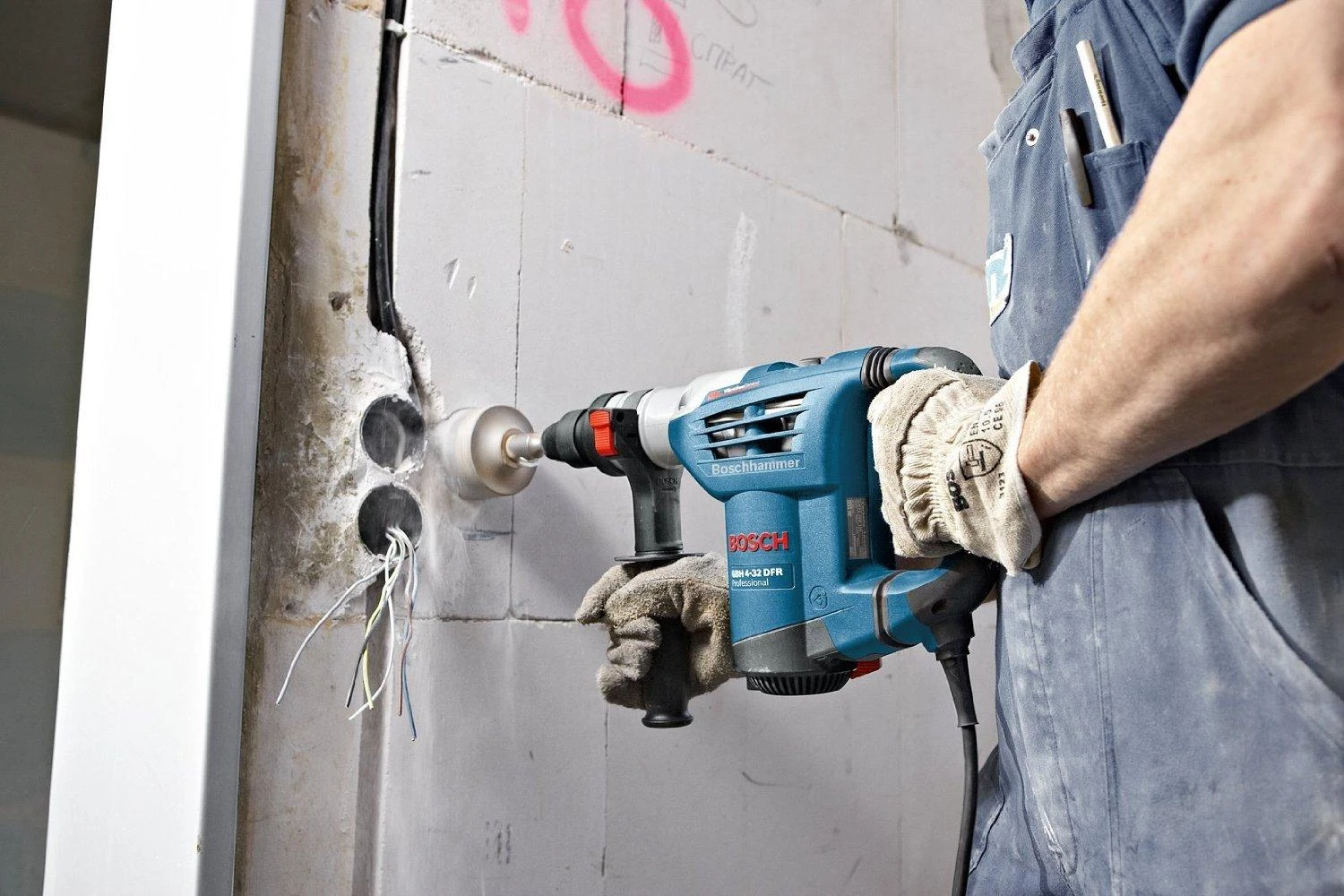 Perforatorius Bosch GBH 4-32 DFR PROFESSIONAL