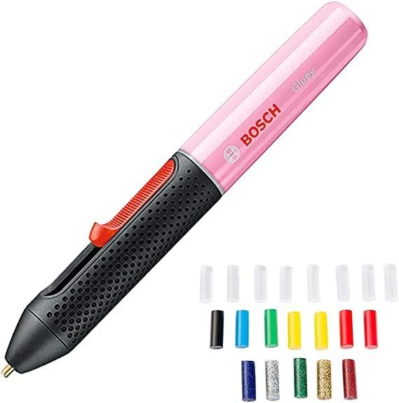 Bosch Gluey klijų pieštukas rožinis