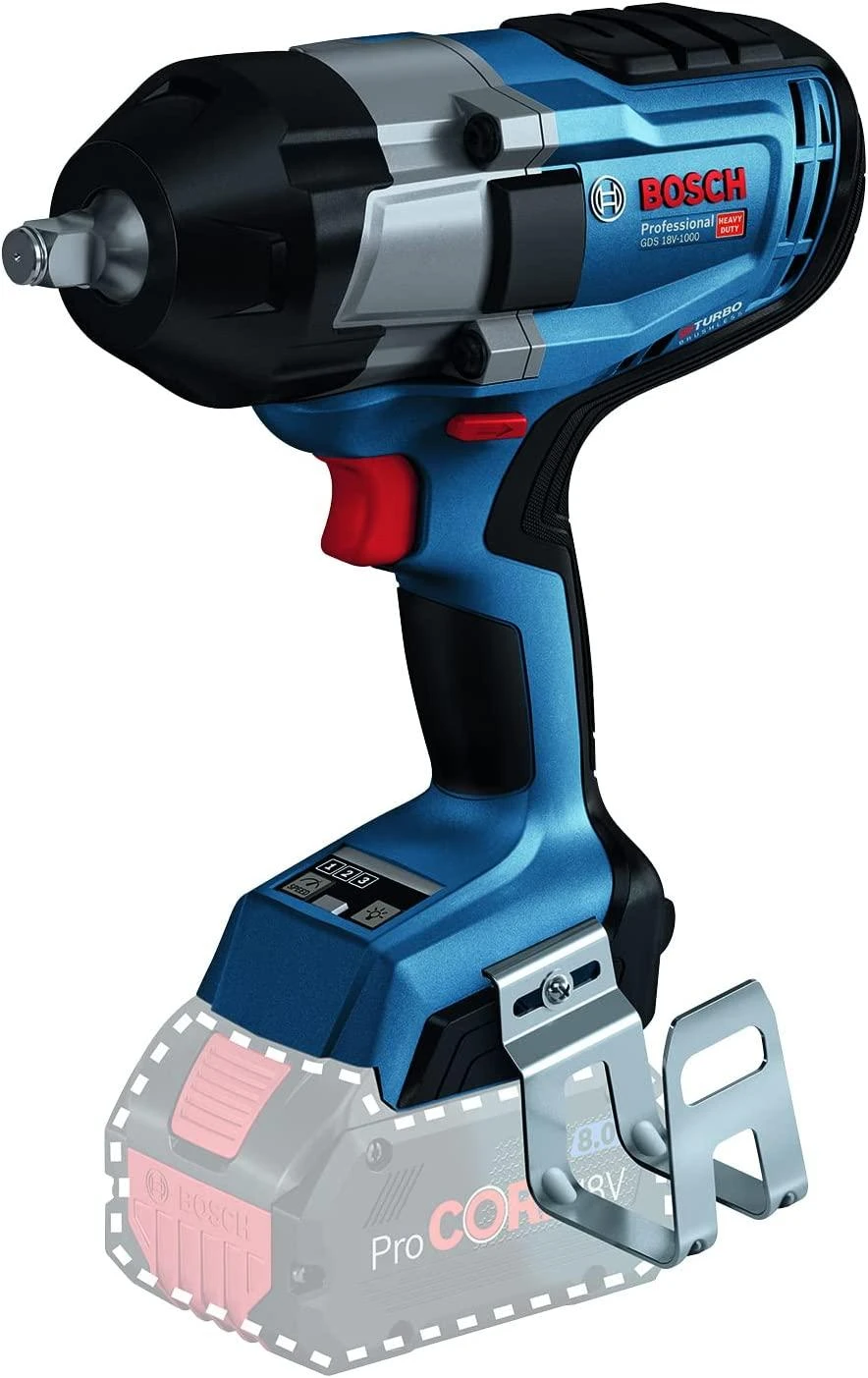 Bosch GDS 18V-1000, LB 2x5.5PrC, 1880CV