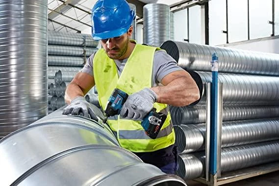 Smūginis veržliasūkis Bosch GDX 18V-200; 18 V (be akumuliatoriaus ir pakrovėjo)