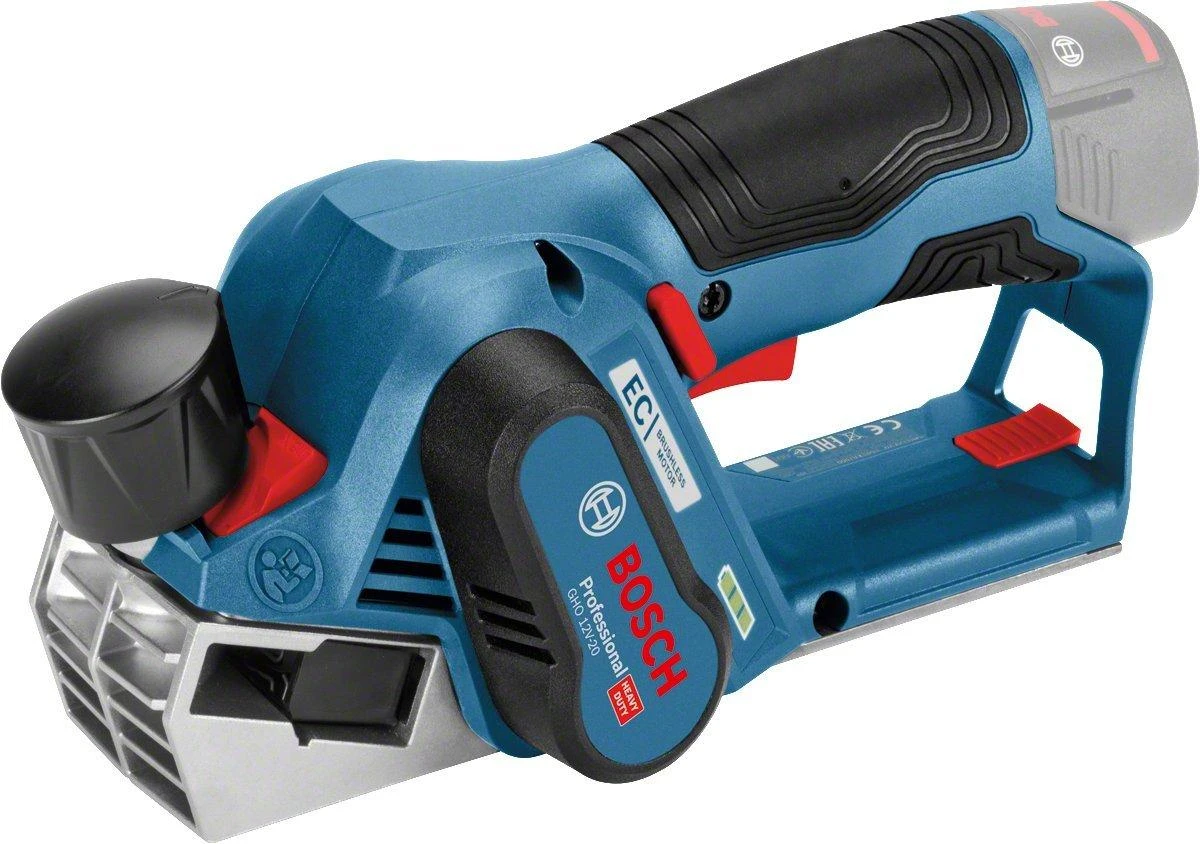 Bosch Akumuliatorinis oblius GHO 12V-20, Be baterijų ir kroviklio