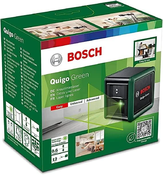 Bosch Quigo Žalias su stovu MM2