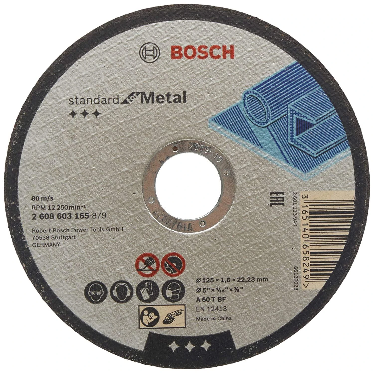 Bosch Pjov.diskas Standard 125x22x1.6 mm