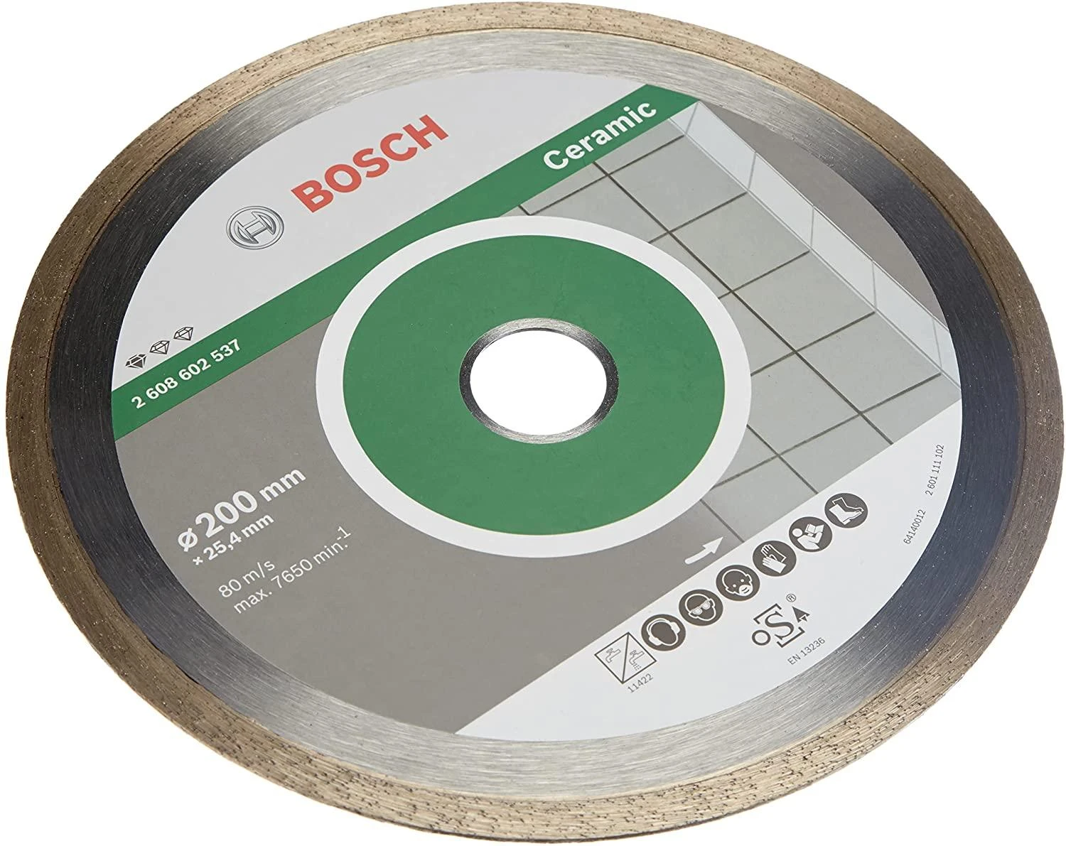 Bosch Deimant.šlif.diskas 200mm;25,4mm CERAMIC