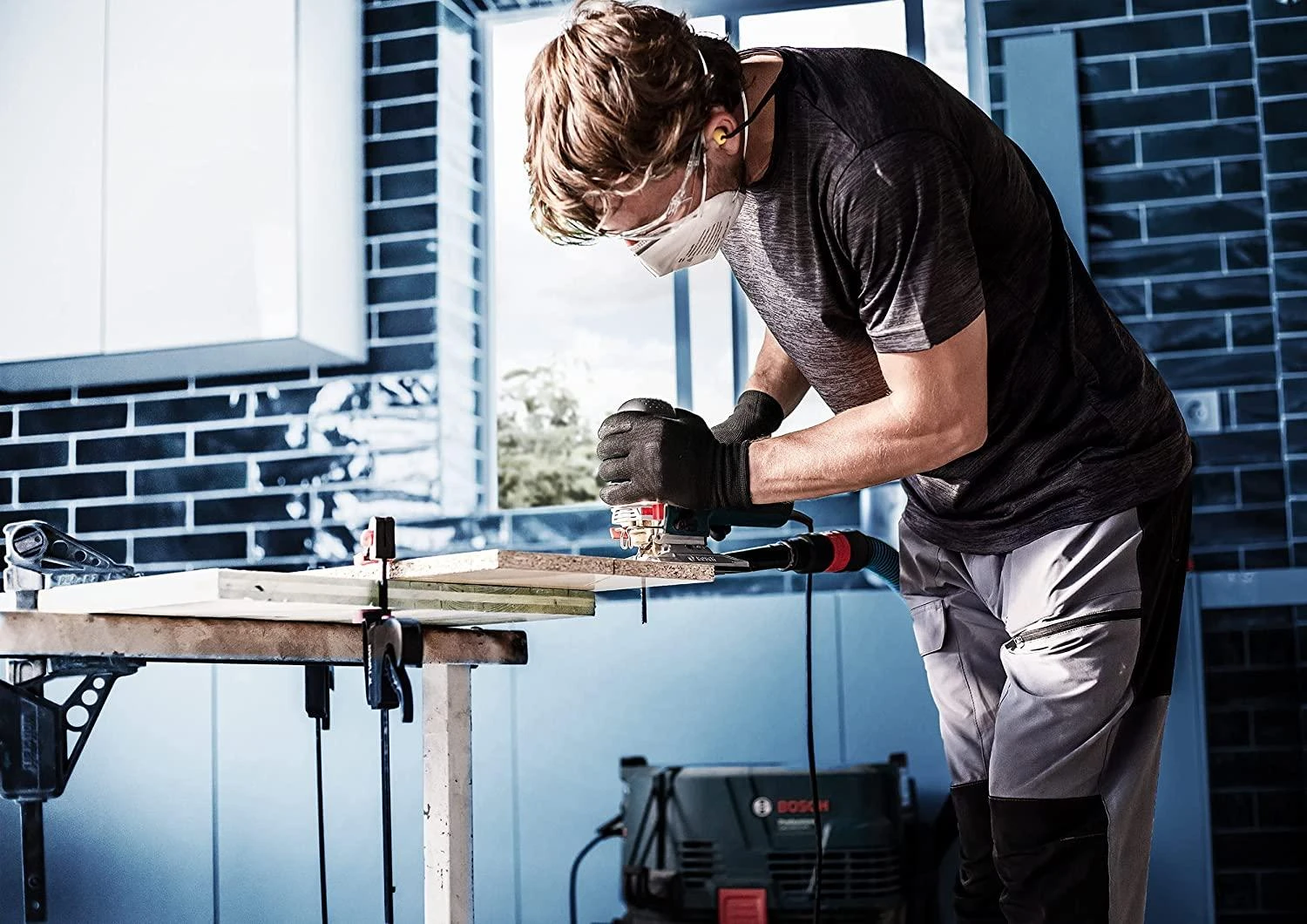 Bosch 3 siaurapj.pjūkleliai T308BF Hardwood clean