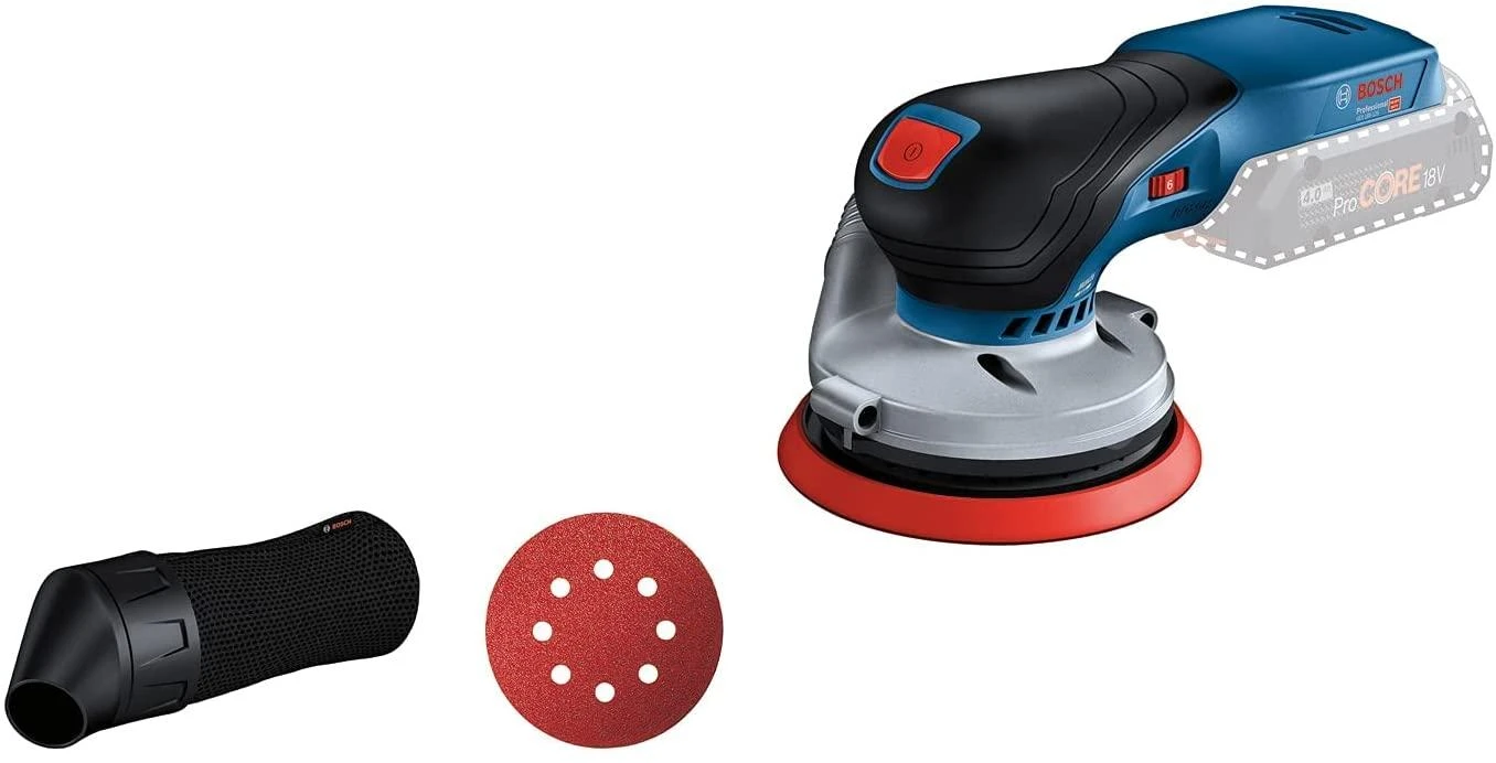 Bosch Ekscentrinis šlifuoklis GEX 18V-125, be akumuliatoriaus ir kroviklio