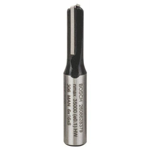 Bosch Pirštinė freza HM B=6 mm, l=16 mm,kotas 8mm