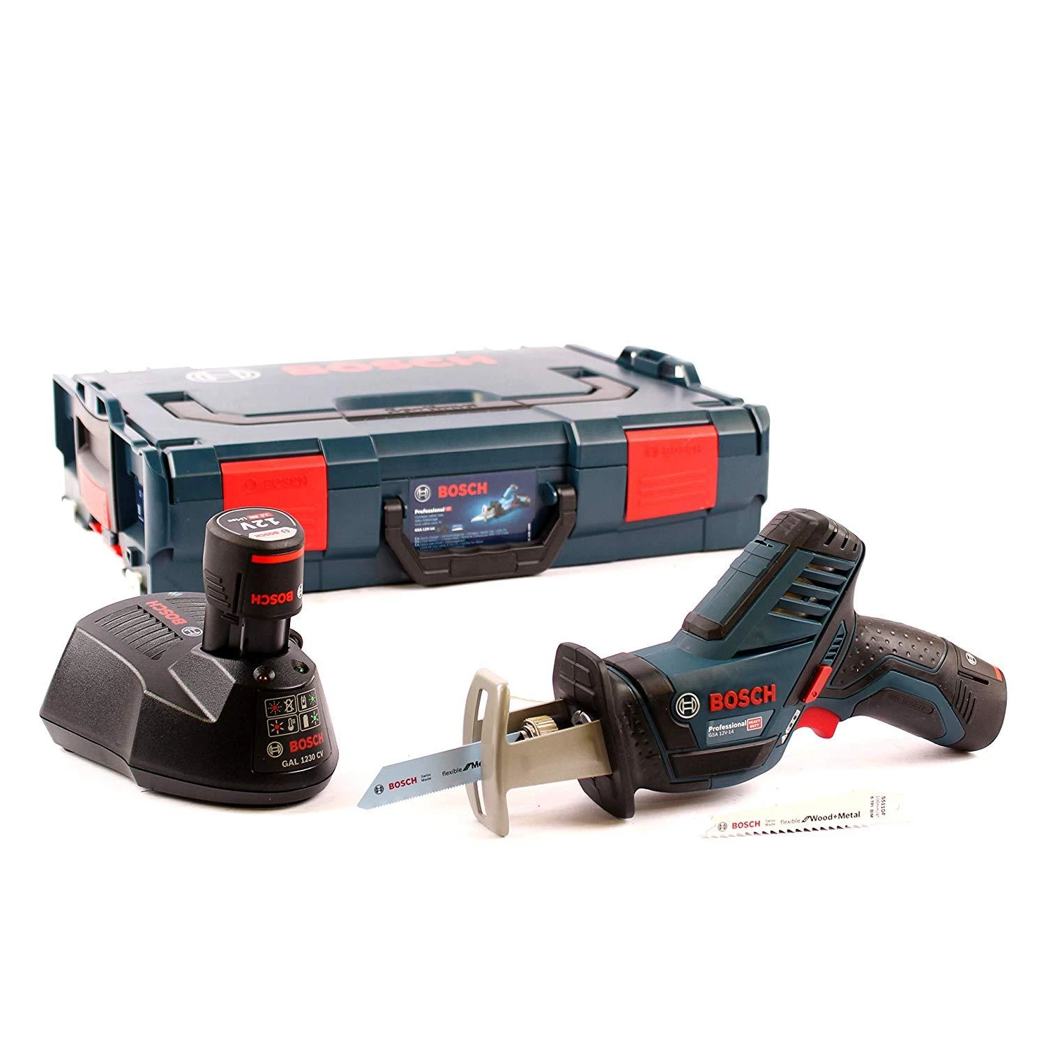 Bosch Universalus pjūklas GSA 12V-14, 2x3.0Ah