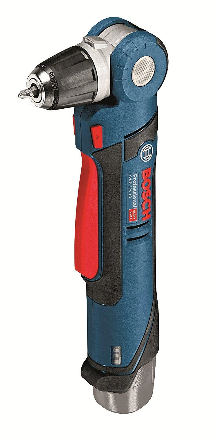Bosch Akumuliatorinis kampinis gręžtuvas GWB 12V-10, be akumuliatorių ir kroviklio