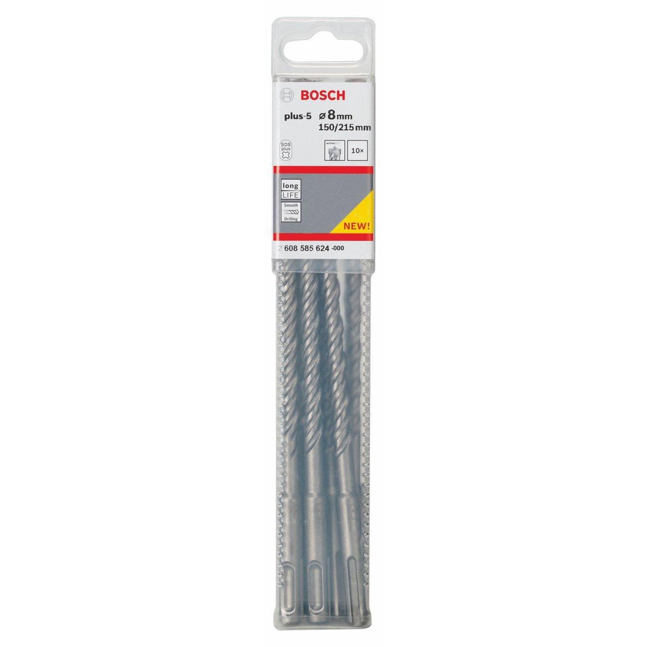 Grąžtas Bosch betono gręžtuvas SDS+ 8 mm (1618596174)