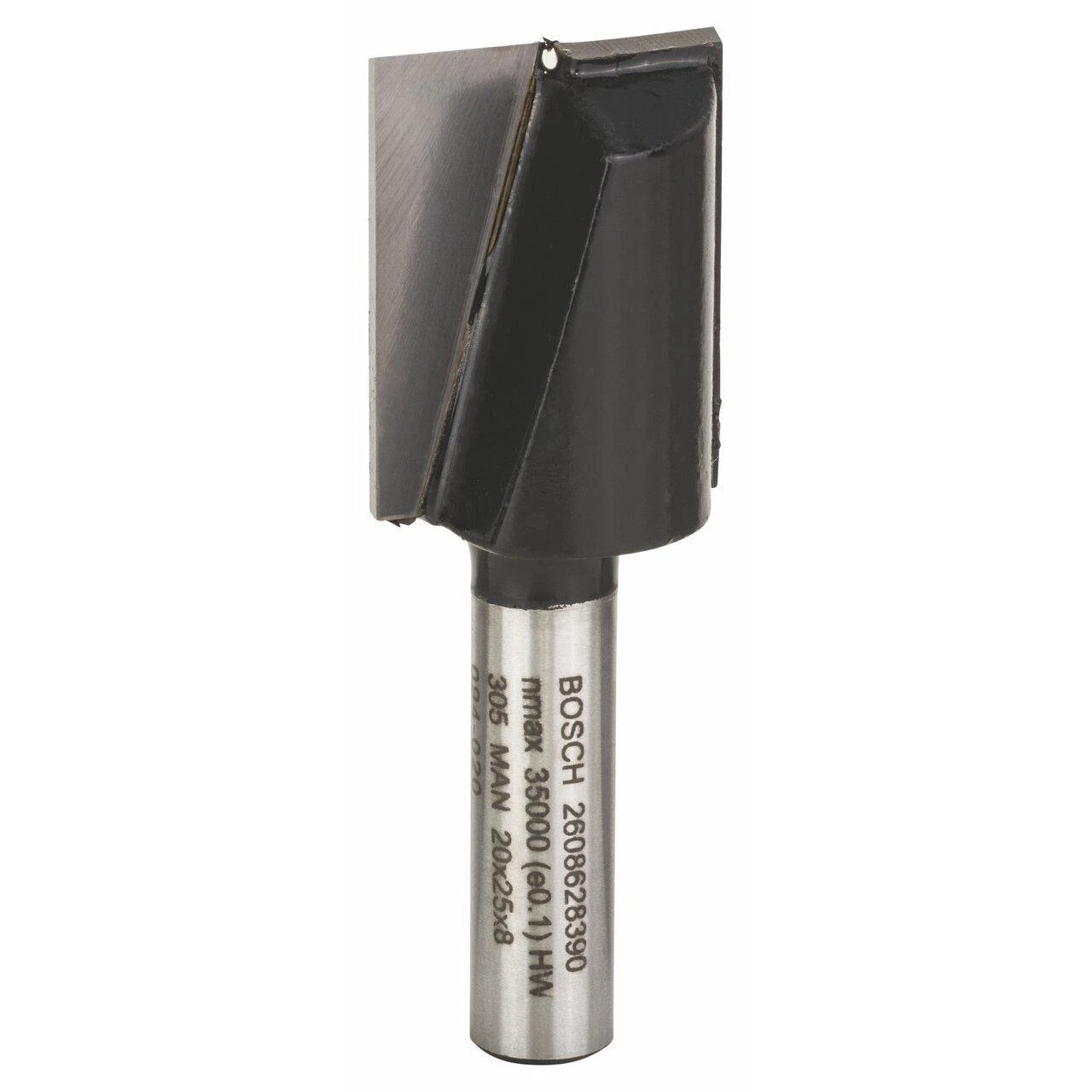 Bosch Pirštinė freza HM B=20mm, l=25 mm,kotas 8mm