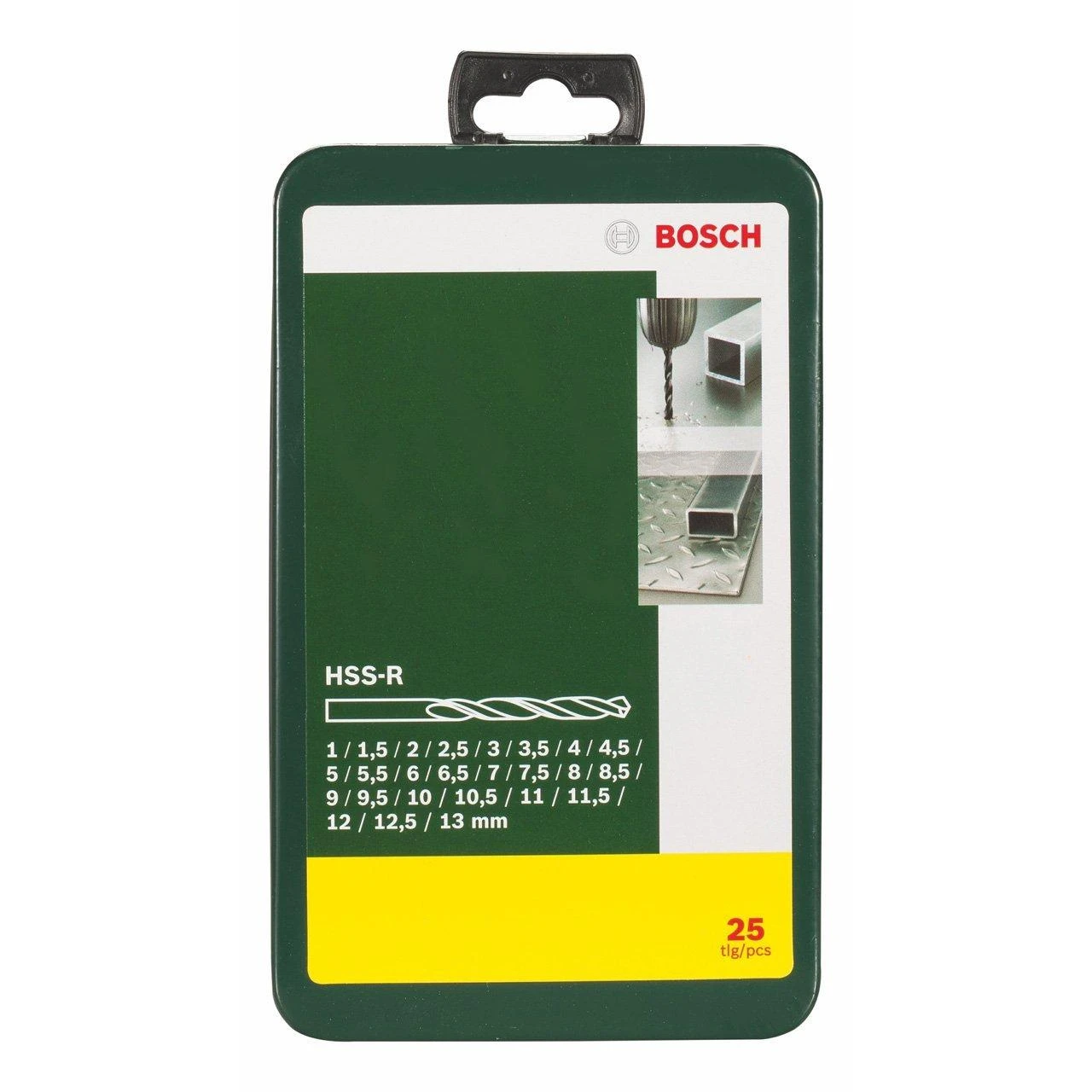 Grąžtas Bosch 25 vnt. HSS-R grąžtų kasetė
