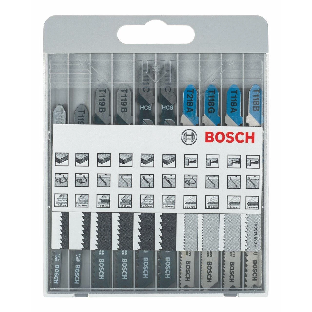 Bosch 10 Siaurapj.pjūkl. kompl. X-Pro Line