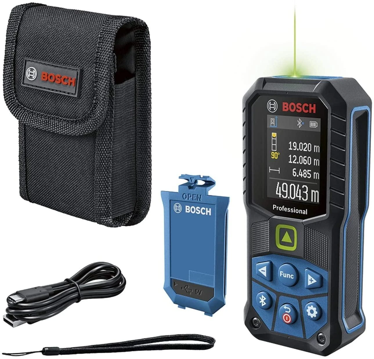 Lazerinis atstumo matuoklis Bosch GLM 50-27 CG PROFESSIONAL