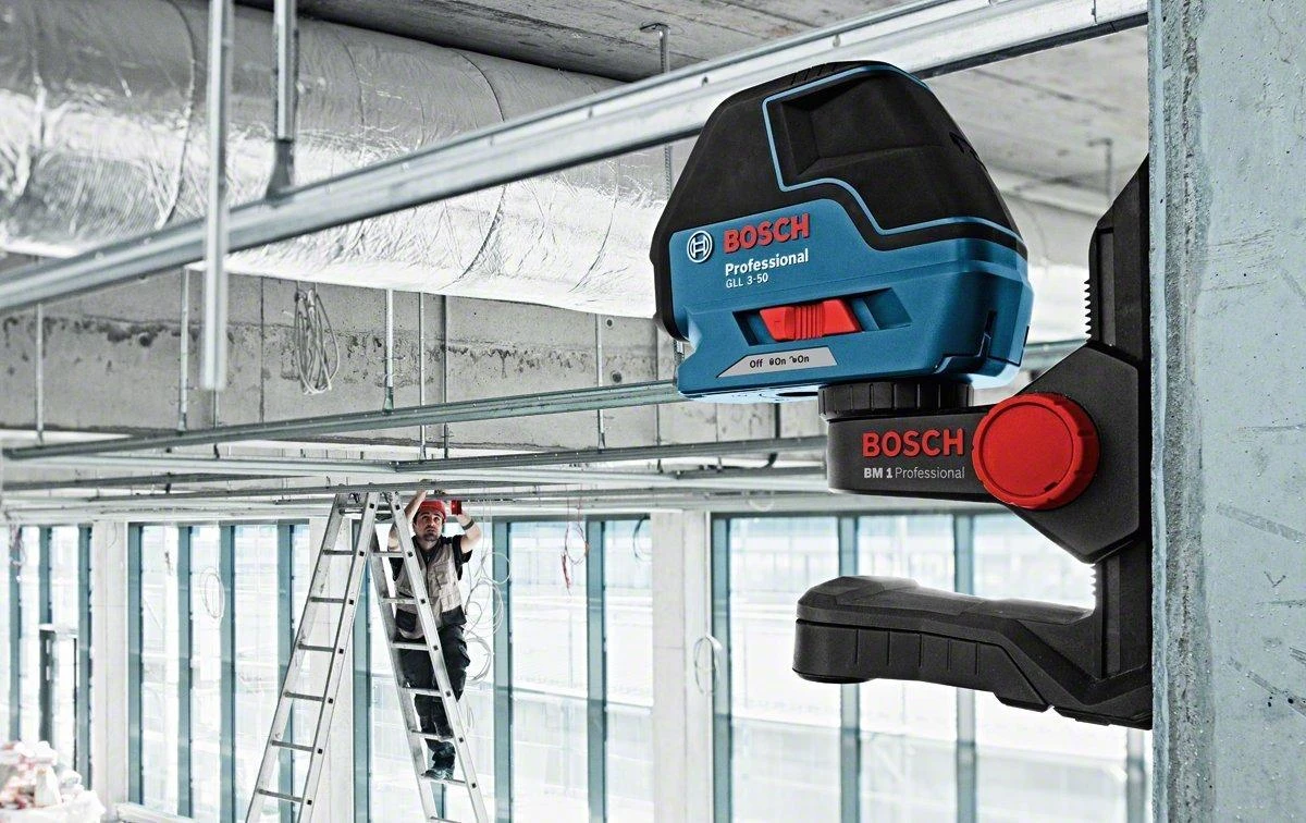 Bosch Linijinis lazerinis nivelyras GLL 3-50 (BM1, L-boxx)