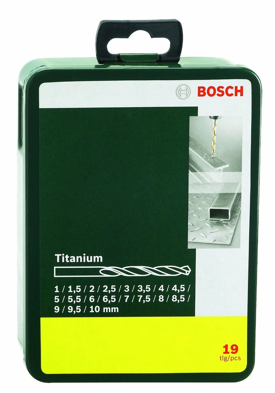 Grąžtas Bosch HSS TIN grąžtų kompl. 19 vnt.