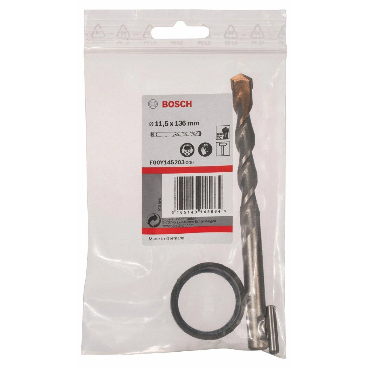 Centravimo grąžtas Bosch; 11,5x136 mm; SDS-max