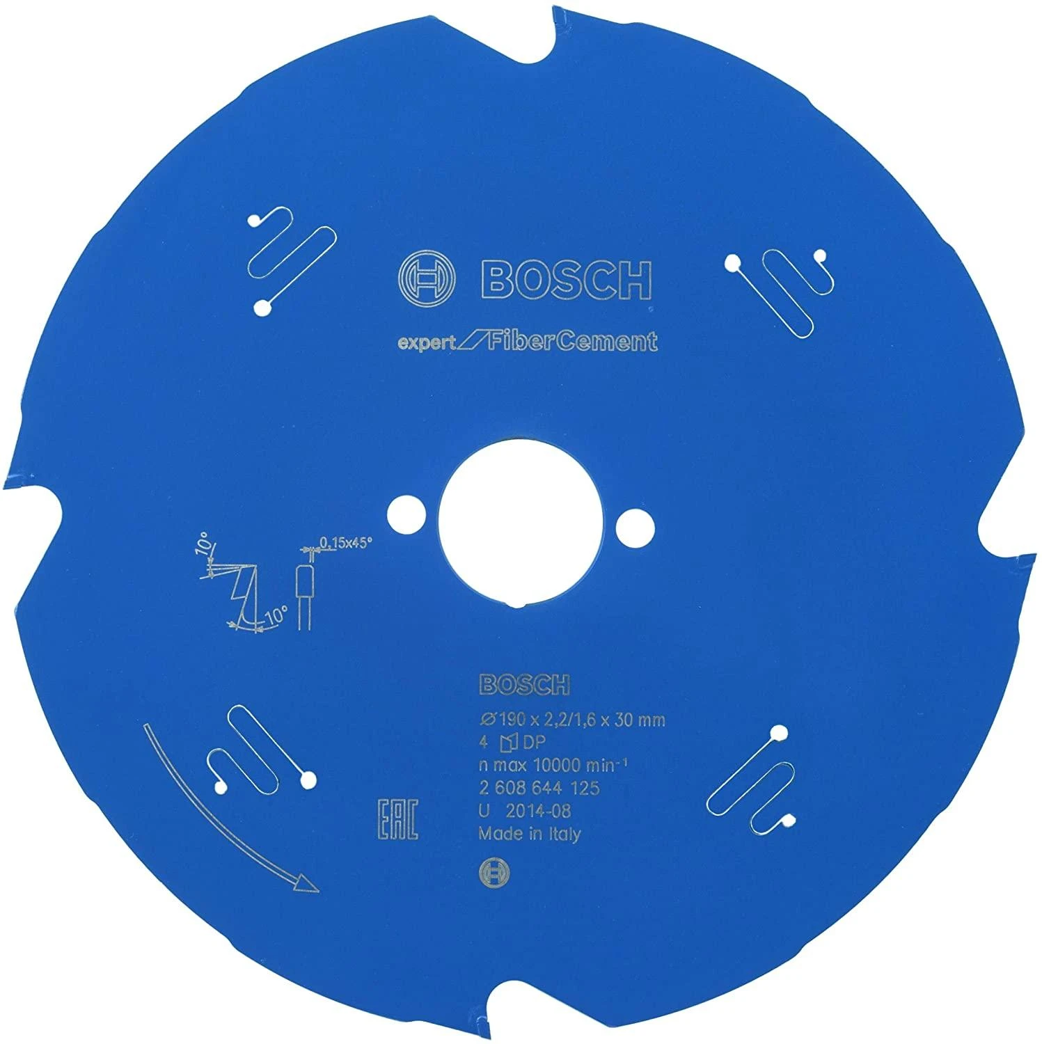 Bosch Disk.pjūkl.diskas 190x30x2.2/1.6xZ4