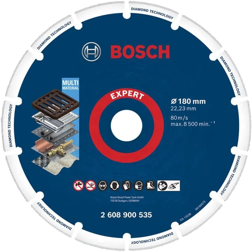 Bosch Deimant.pjov.diskas Metal 180x22.23mm