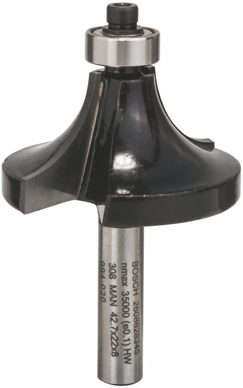 Bosch Suapvalinimo freza HM R=15 mm, dvipusė