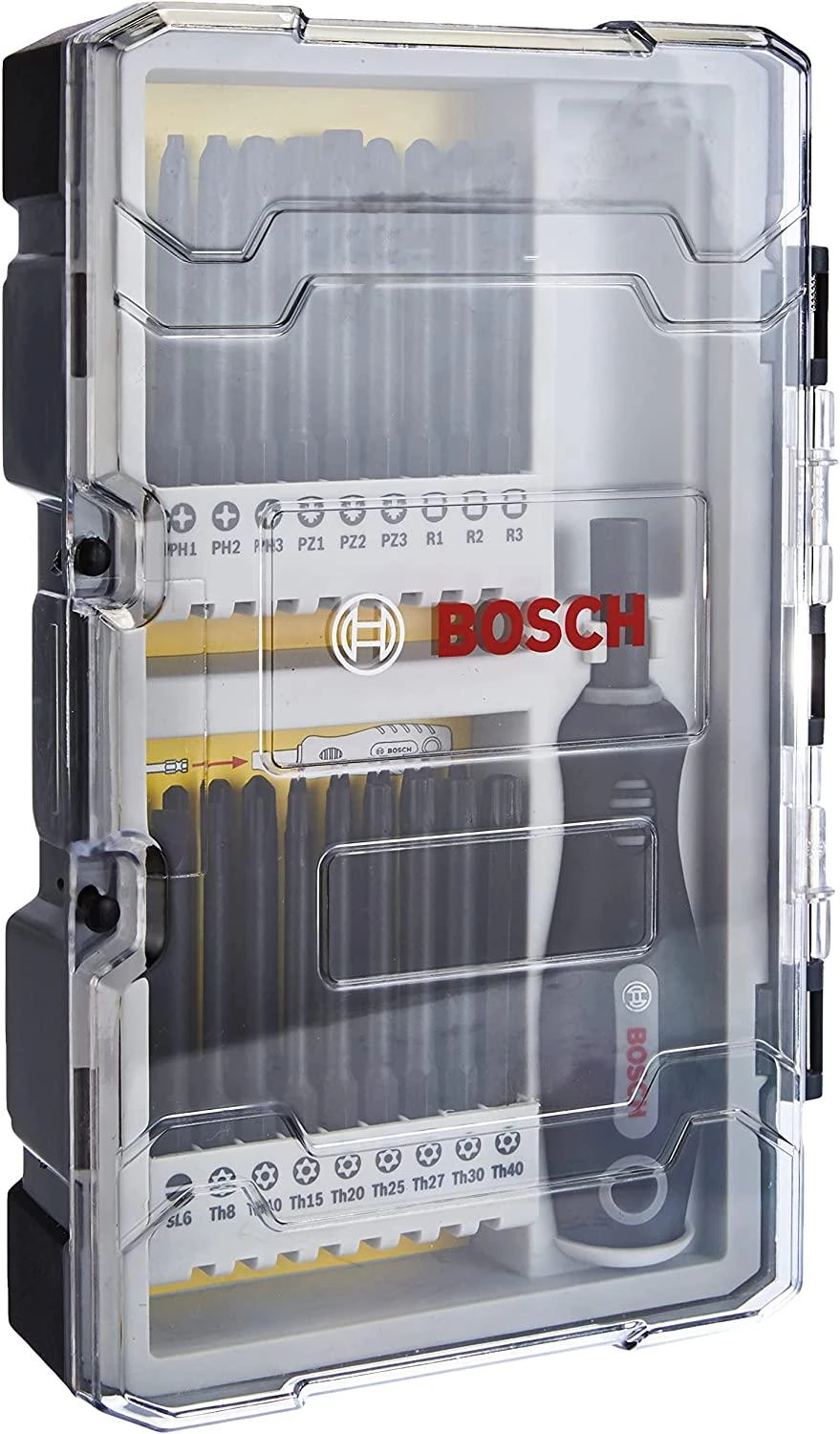 Bosch 37 dalių antgalių kompl. 75 mm