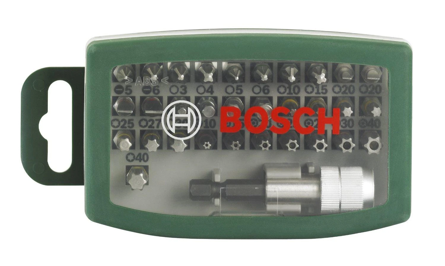 Sukimo antgalių komplektas Bosch Promoline, 31 vnt