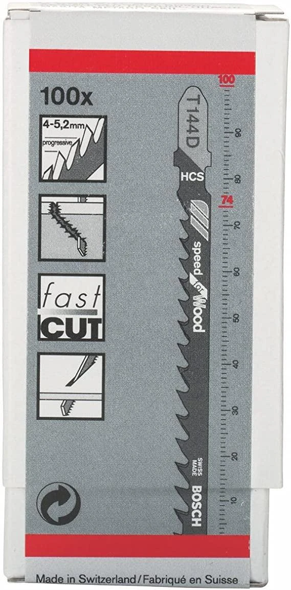 Bosch 100 siaurapj.pjūklelių T 244 D