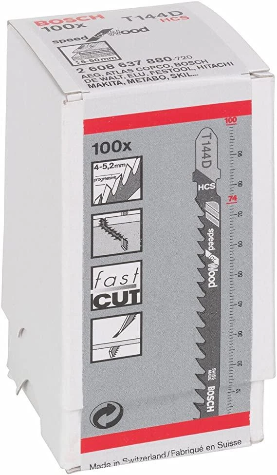 Bosch 100 siaurapj.pjūklelių T 244 D