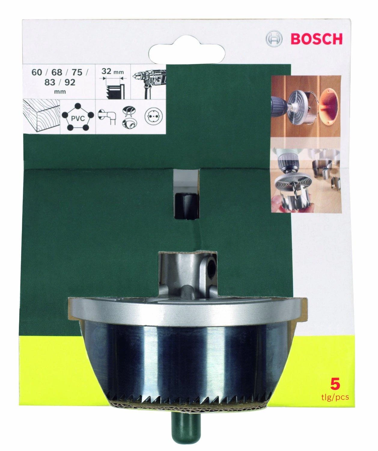 Bosch skylių pjūklų rinkinys 5 vnt.