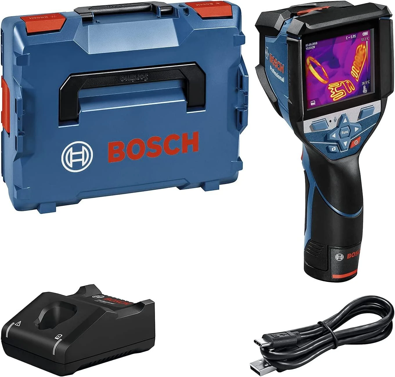 Bosch GTC 600 C, LB 1x2.0, GAL 12V-40