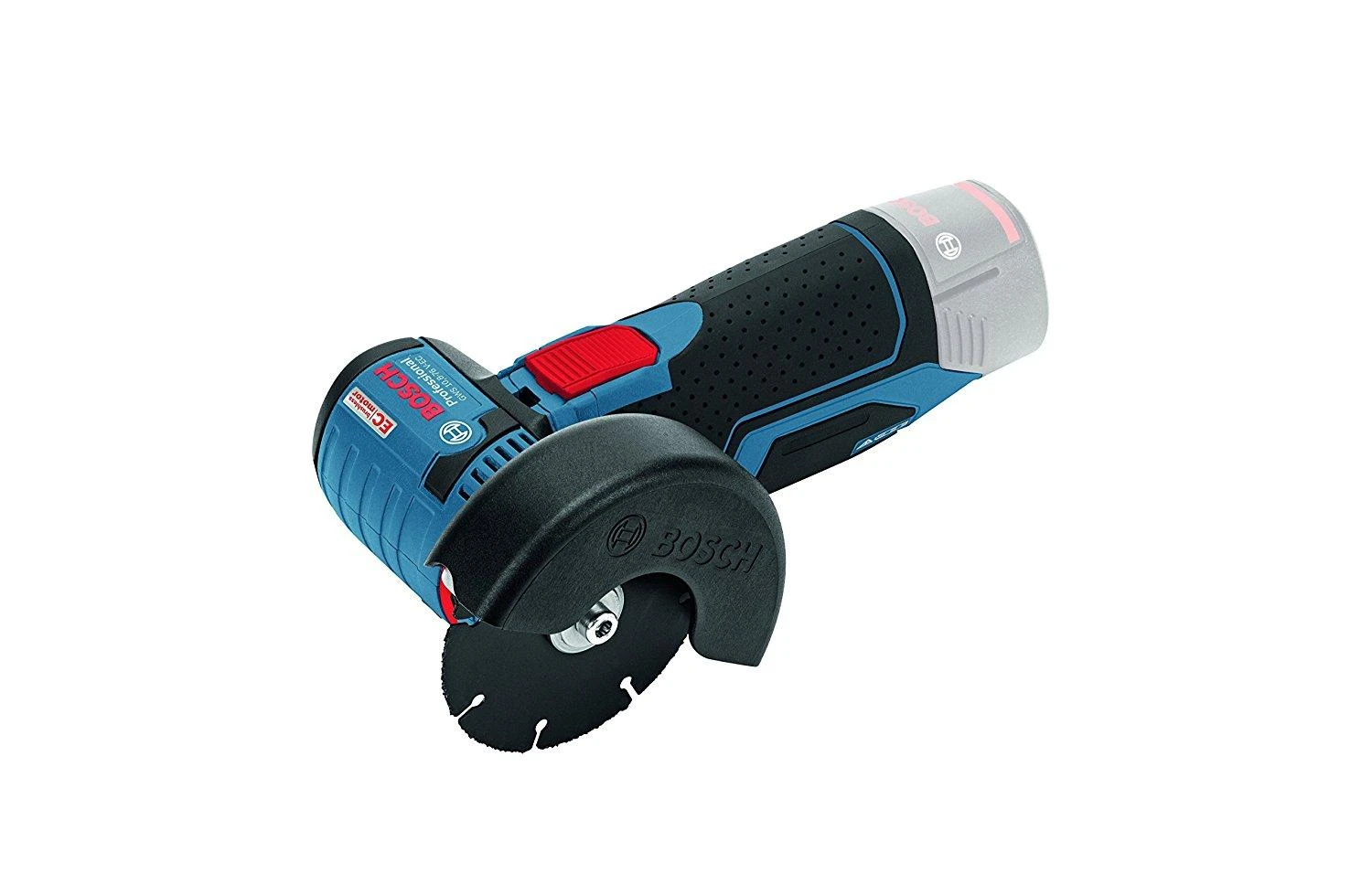 Bosch Akumuliatorinis kampinis šlifuoklis GWS 12V-76 V-EC (be baterijų ir įkroviklio)