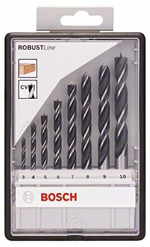 Grąžtas Bosch 8 gražtu kompl.medžiui Robust Line 3/-/10mm