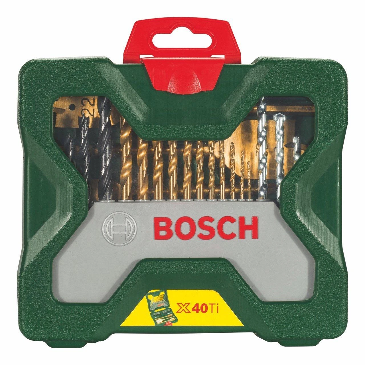 Grąžtas Bosch 40-dalių priedų komplekta