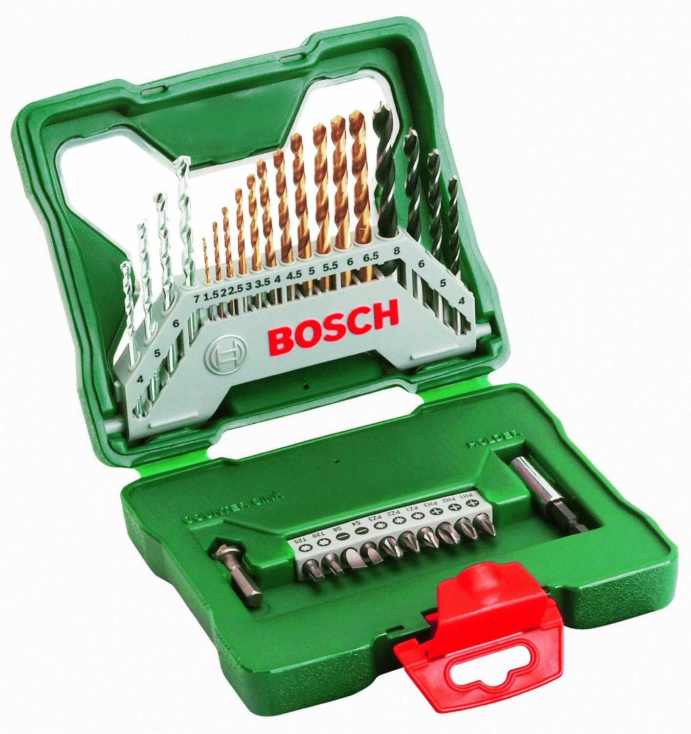 Bosch 30 dalių priedų komplektas Titanium