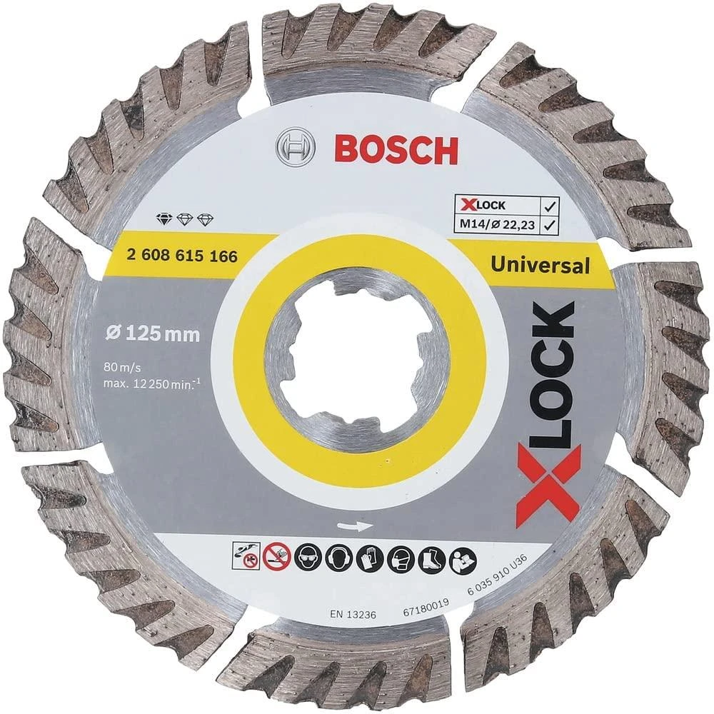 Bosch XLOCK Deimant.pjov.diskas Standard fUniversal 125mm
