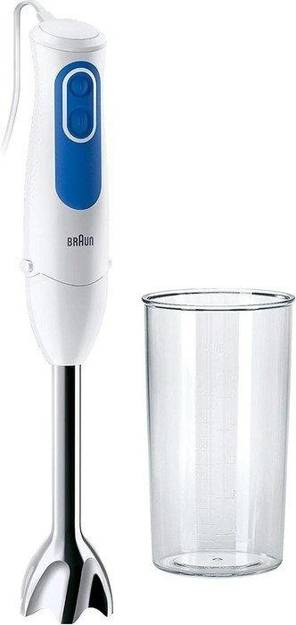 Braun MQ 3000 WH Smoothie+ 0,6 L Panardinamas maišytuvas Mėlyna, Balta 700 W