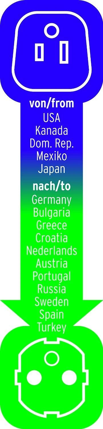 Brennenstuhl kelioninis adapteris, JAV / japoniškas kištukas
