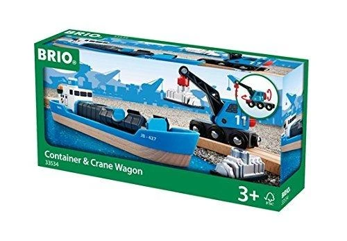 BRIO - Krovininis laivas ir kranas (33534)