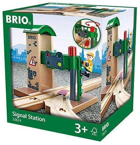 BRIO RAILWAY šviesoforo stotelė, 33674000