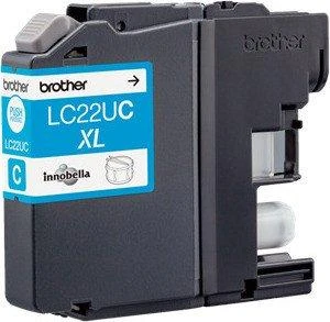 Brother LC-22UC | Rašalo kasetė | Žydra spalva