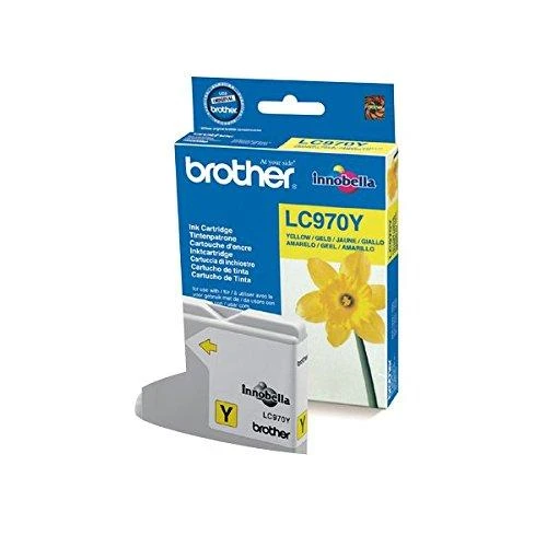 BROTHER LC-970Y TONERIS Geltonas 300P