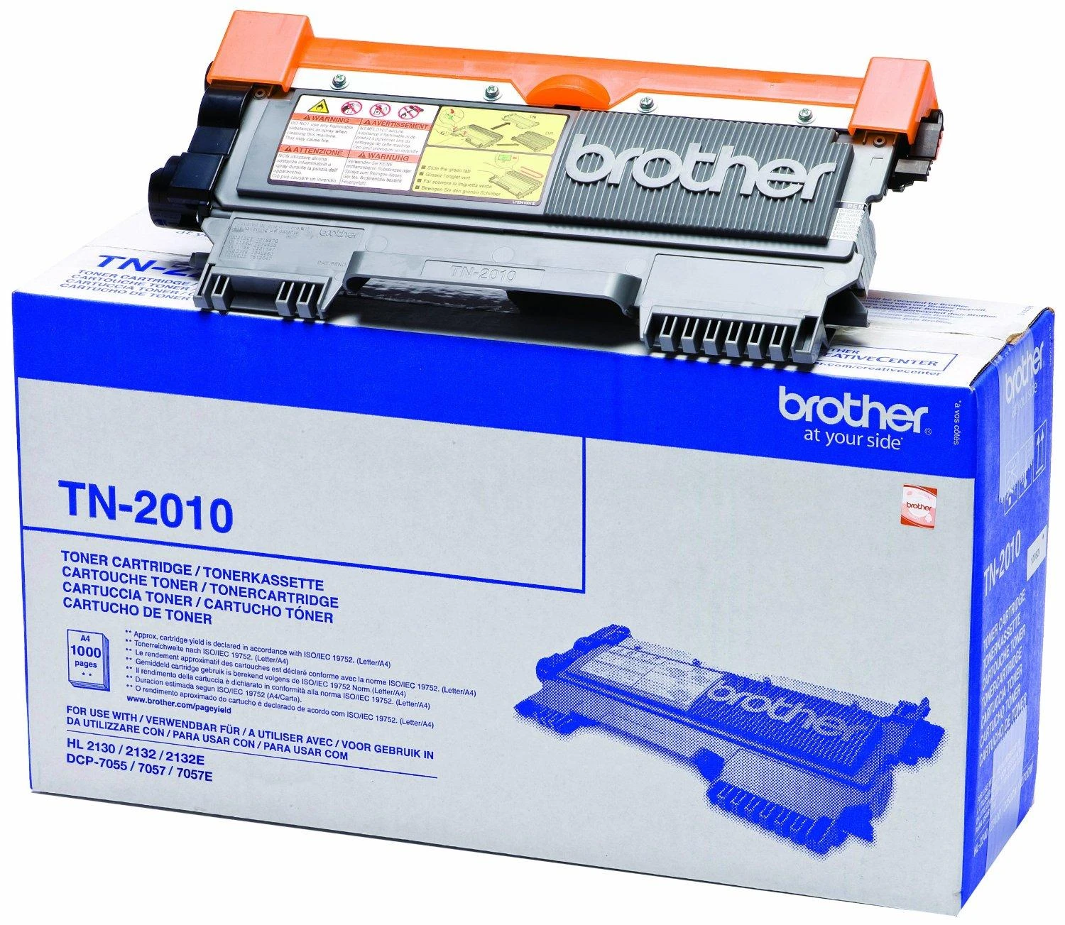 Brother TN-2010 | Toneris Cartridge | Juodas
