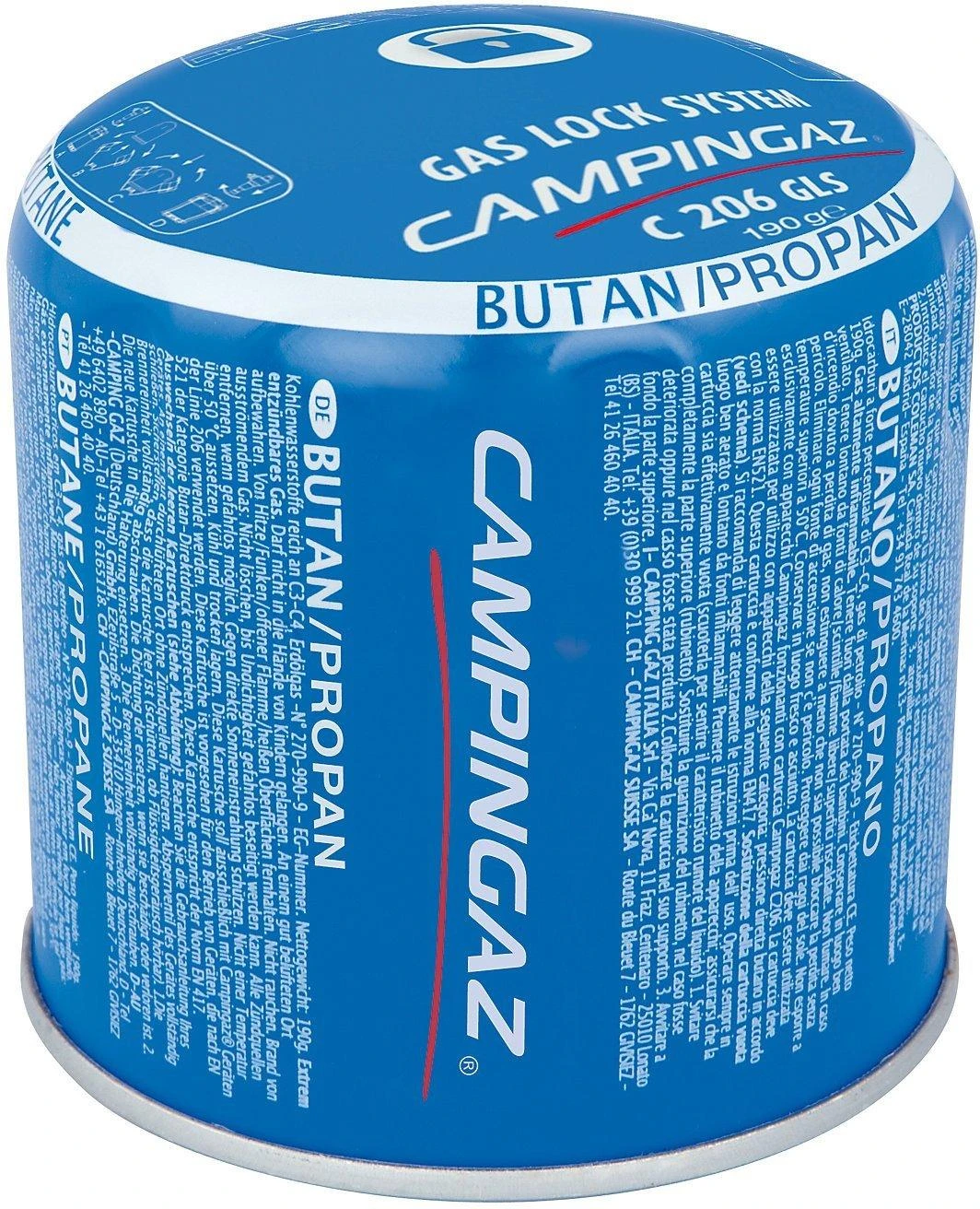 Perpjaunama dujų kapsulė Campingaz C 206 GLS