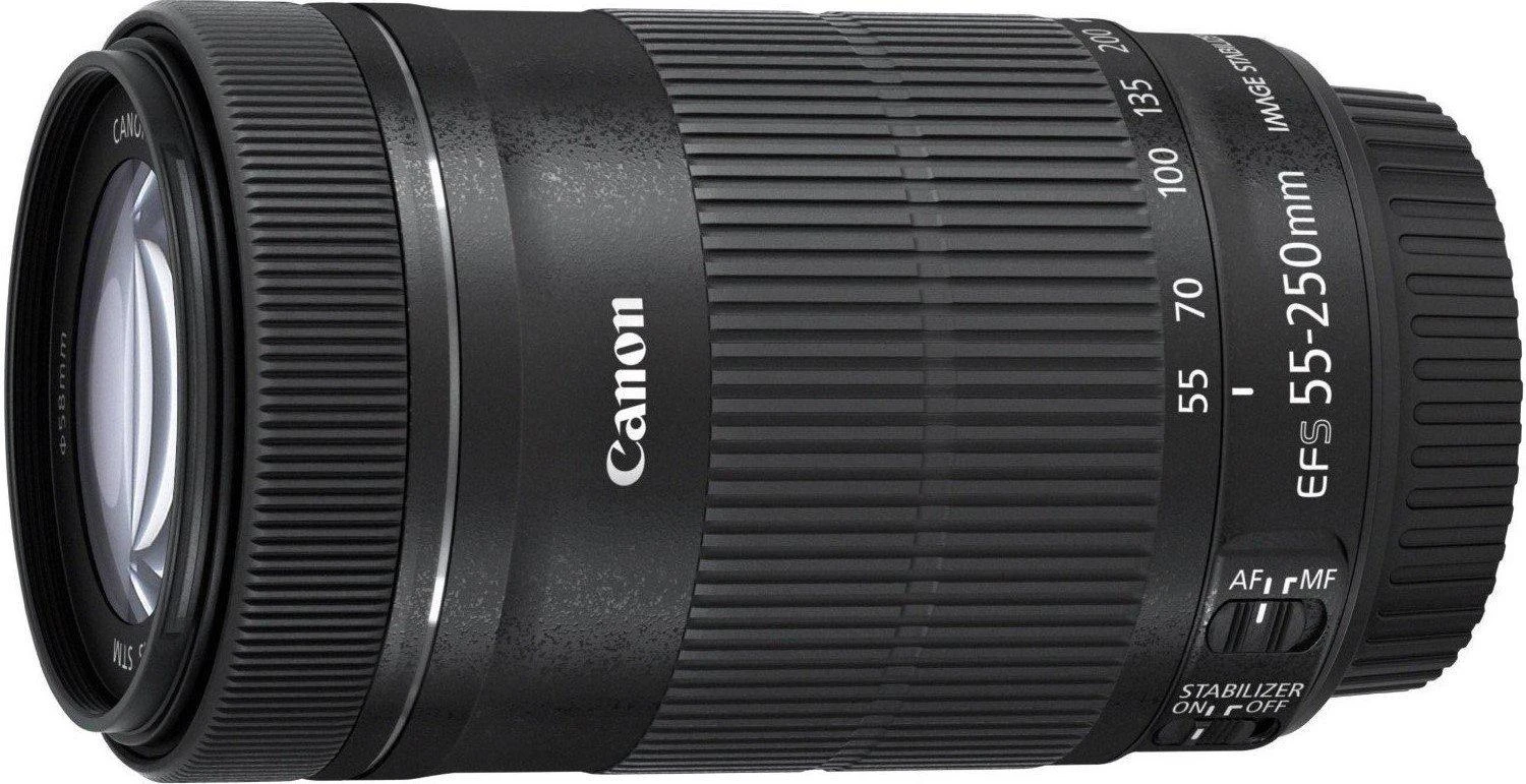 „Canon“ 55–250 mm f/4,0–5,6 EF-S IS STM objektyvas