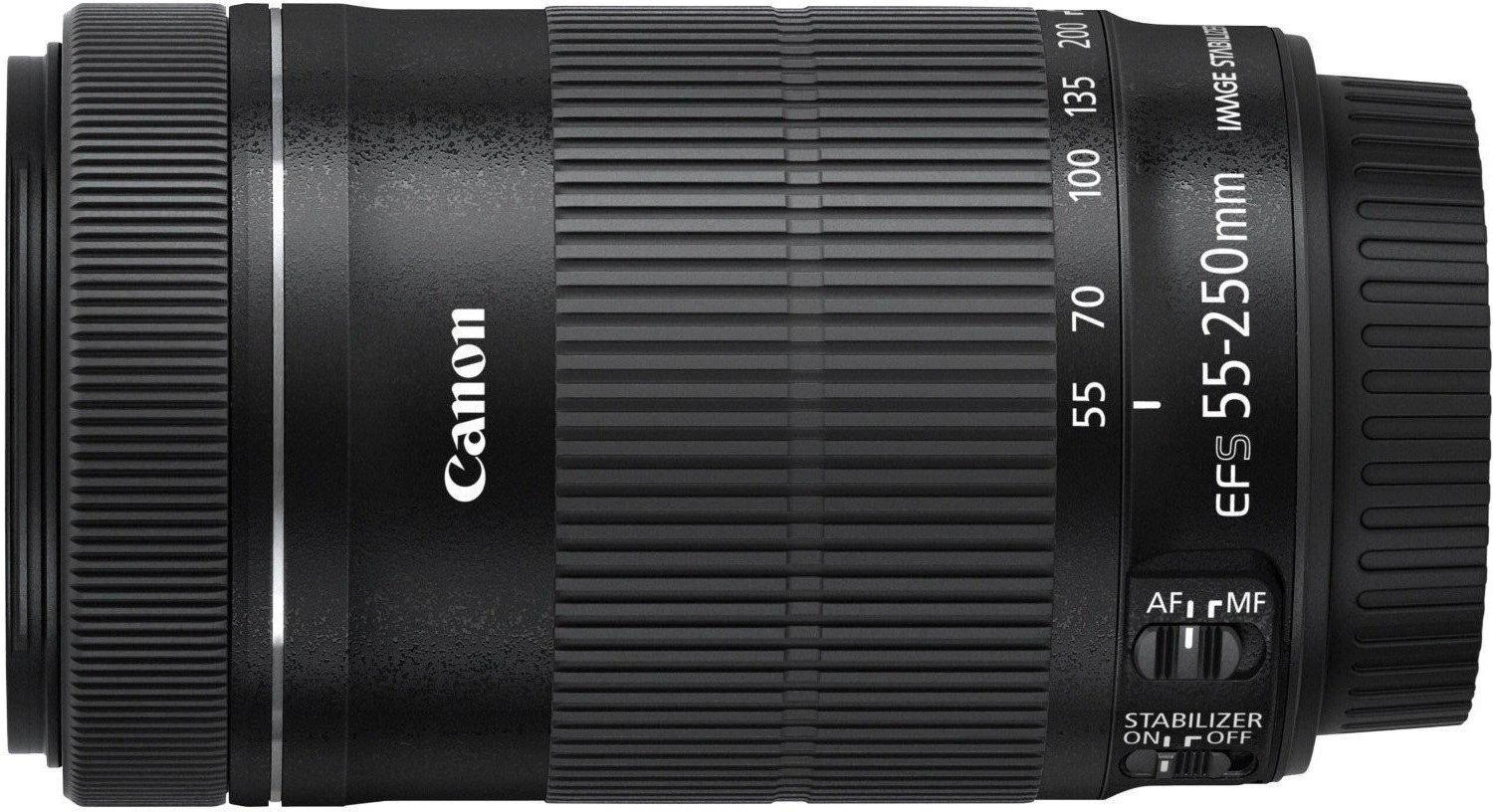 „Canon“ 55–250 mm f/4,0–5,6 EF-S IS STM objektyvas