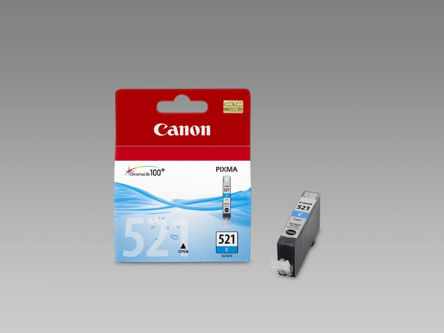 CANON CLI-521C melsvos spalvos rašalinė
