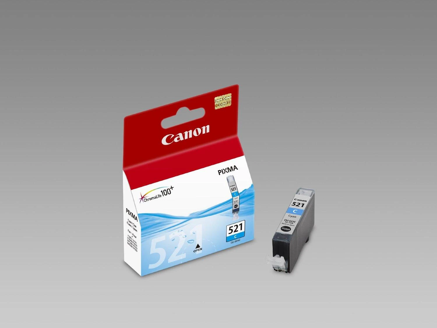 CANON CLI-521C melsvos spalvos rašalinė